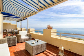Seaview terrace by the beach in El Faro by Costarentals - Ref 93